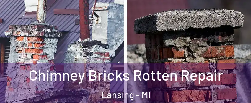  Chimney Bricks Rotten Repair Lansing - MI