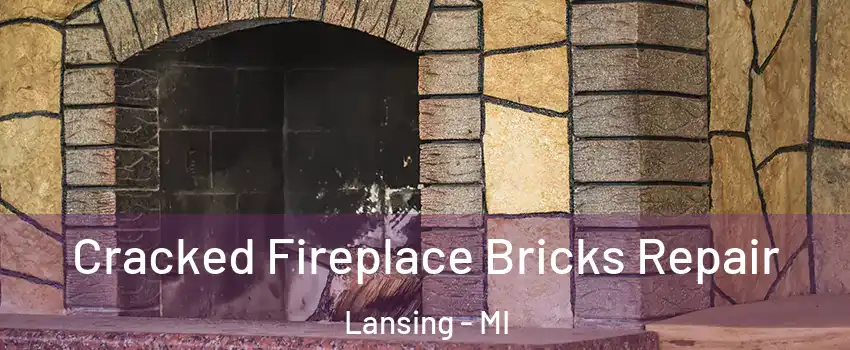  Cracked Fireplace Bricks Repair Lansing - MI