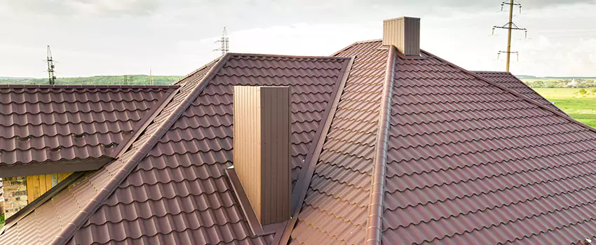 Residential Chimney Flashing Restoration in Lansing, MI