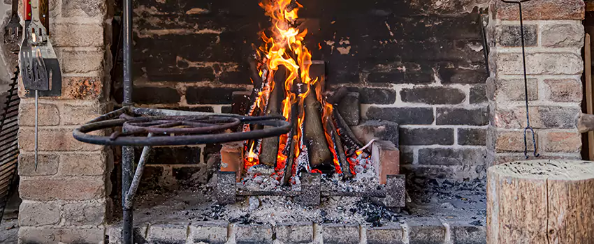 Cracked Electric Fireplace Bricks Repair Services  in Lansing, MI