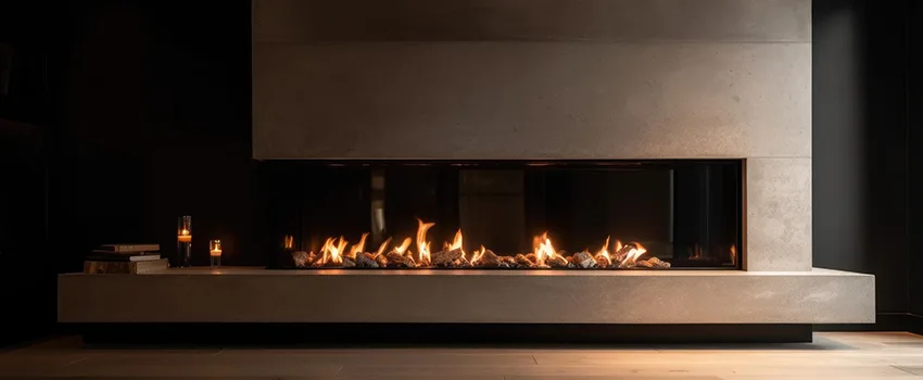 Gas Fireplace Ember Bed Design Services in Lansing, Michigan