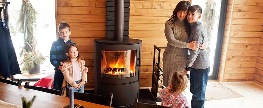 Morso Cast Iron Fireplace Insert Installation in Lansing, Michigan