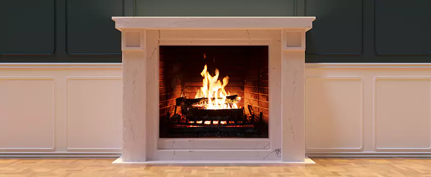 Open Flame Wood-Burning Fireplace Installation Services in Lansing, Michigan
