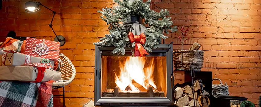 Travis Industries Linear Gas Fireplace Installation in Lansing, Michigan