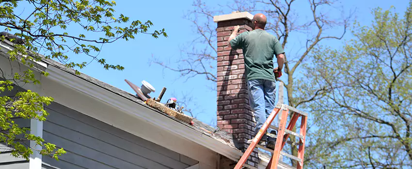 Vinyl and PVC Chimney Flashing Installation in Lansing, MI