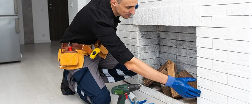 Fireplace Damaged Damper Frame Repair Services in Lansing, Michigan